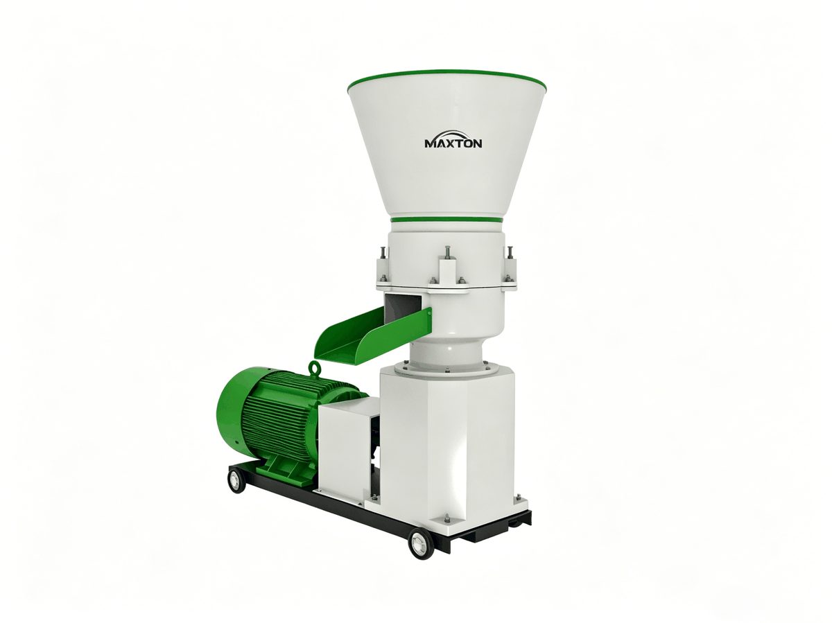 Molino de pellets de matriz plana para granulación de estiércol seco